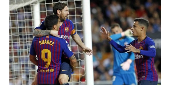 Barcelona 1-1 vieras València CF